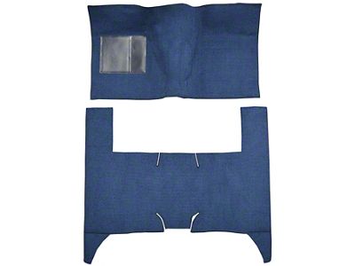 1963 Mercury Meteor 2DR/4DR Sedan Complete Carpet; 01 Black