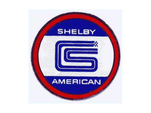 1-1/2 Diameter Shelby American Decal