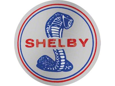 1-1/2 Diameter Shelby American Decal