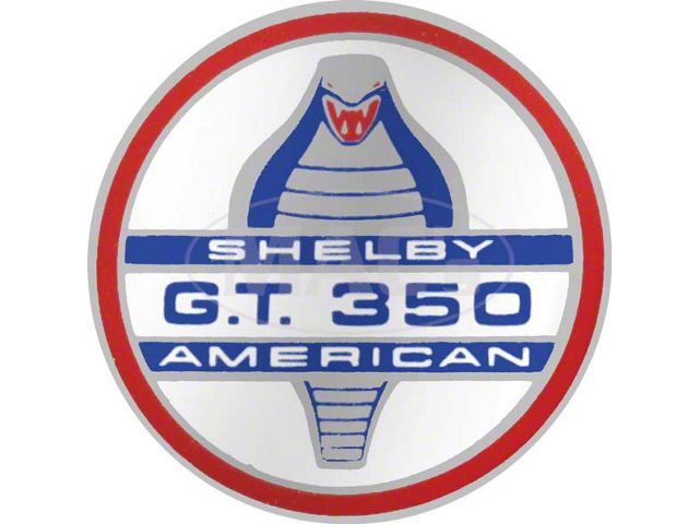 1-1/2 Diameter Shelby American GT350 Decal
