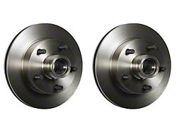 11'' Drilled Iron Disc Brake Rotor Set in Ford Bolt Pattern, Heidts BS-009-D