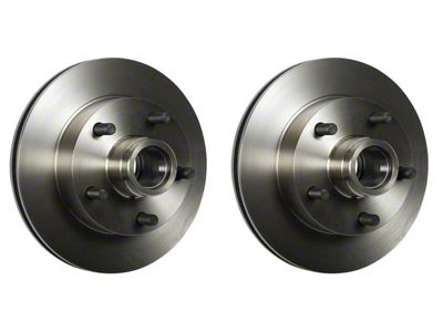 11'' Drilled Iron Disc Brake Rotor Set in Ford Bolt Pattern, Heidts BS-009-D