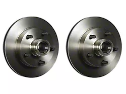 11'' Drilled Iron Disc Brake Rotor Set in Ford Bolt Pattern, Heidts BS-009-D