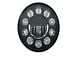 11 High Power LED 7 Crystal Headlight - Blackout