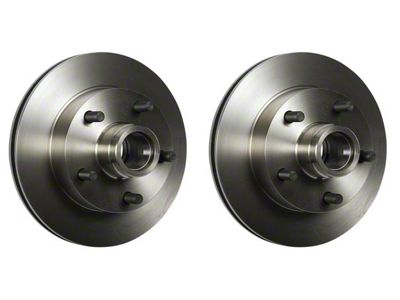 11'' Smooth Iron Disc Brake Rotor Set in Ford Bolt Pattern, Heidts BS-009