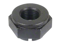 Steering Arm Castle Nut - Black (1928-1931 Model A; 1928-1931 Model AA)