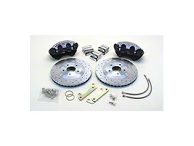 13 Front Brake Swap Kit For Disc Spindles, 98-02 F-Body front Brake Upgrade Kit