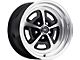 15 x 7 Legendary Magnum 500 Aluminum Alloy Wheel with Gloss Black and Machined Finish, 5 x 4.5 Bolt Pattern