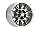 15 x 7 Legendary GT6 Aluminum Alloy Wheel with Machined Finish, 5 x 4.5 Bolt Pattern