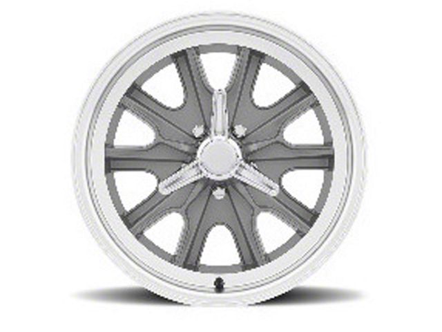 15 x 7 Legendary HB45 Aluminum Alloy Wheel with Gold and Machined Finish, 5 x 4.5 Bolt Pattern
