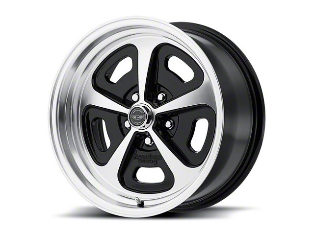 17X9 American Racing 500 MONO Black Machined Wheel