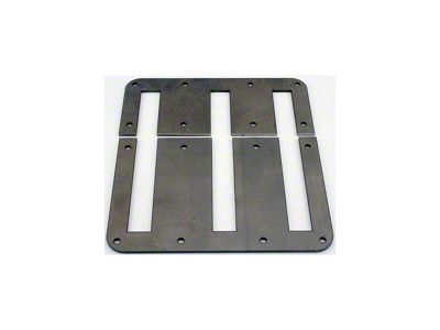 1909-15 Ford Model T Floor Board Pedal Trim Set - 2 Pieces - Steel