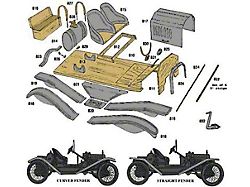 Speedster Body Kit - Straight Fenders