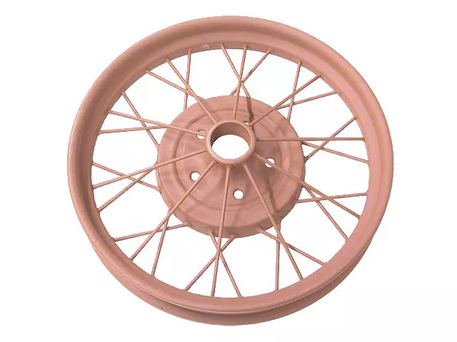 1928-1929 Ford Model A Wire Wheel, 21 inch, Reproduction, Primer Coated (Passenger & Pickup)