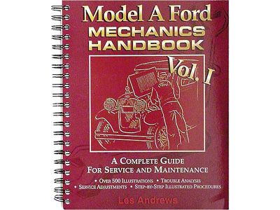 1928-1931 Ford Model A Mechanic's Handbook, Volume 1