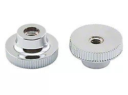 1928-1931 Ford Model A Windshield Swing Arm Slide Nut, Chrome (Closed Cars)