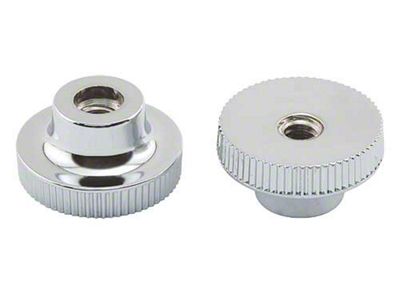 1928-1931 Ford Model A Windshield Swing Arm Slide Nut, Chrome (Closed Cars)