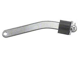 1928-31 Model A Ford Door Check Arm Kit - Front Doors - Rubber Bumper - Steel Replacement Style - Coupe & Sedan (Also Passenger)