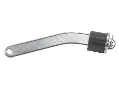 1928-31 Model A Ford Door Check Arm Kit - Front Doors - Rubber Bumper - Steel Replacement Style - Coupe & Sedan (Also Passenger)