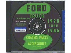 1928-1956 Ford Truck Chassis Parts and Accessories Catalogue (CD-ROM)