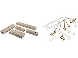 1930-1931 Model A Coupe & Roadster & Phaeton Body Mounting Block Set