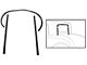 1930-1931 Model A Ford Rear Roll Down Window Channel Kit (Coupes)