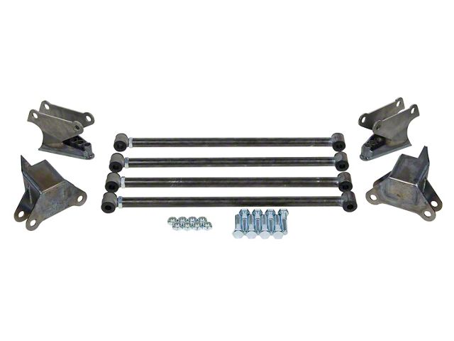 1932-1934 Ford rear parallel 4-Link kit includes bars and brackets - Heidts RB-102