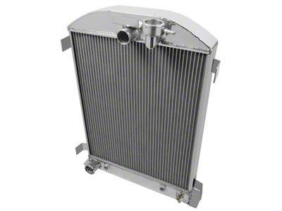 1932 Early V8 Ford 2-Row Champion Aluminum Radiator, for Cars with Ford V8
