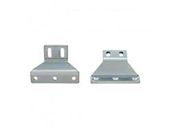 1932 Ford Closed Car Windshield Hinge Brackets On Frame - Zinc Plated 