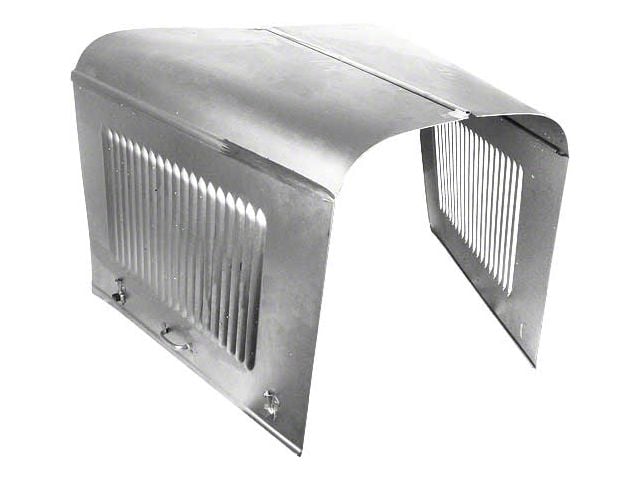 1932 Ford Passenger Hood - Plain Tops with 20 Louvers on Sides
