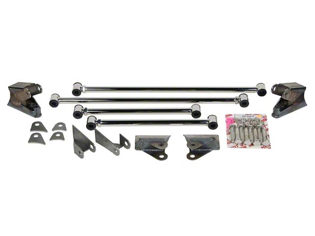 1932 Ford rear triangulated 4-Link kit includes adjustable bars and brackets 1''x - Heidts RB-202