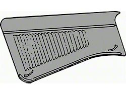 1934 Ford Passenger Hood - Plain Tops with Stock Sides and Cutout