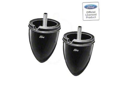 Front Axle Bumper, Pair (1935-1938 Ford Car)