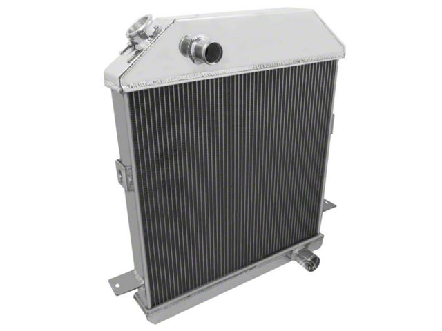 Champion Aluminum Radiator, Chevy Config 3-Row, 1939-1941 (Model 1 GA/11 A Or Deluxe, Chevy Configuration)