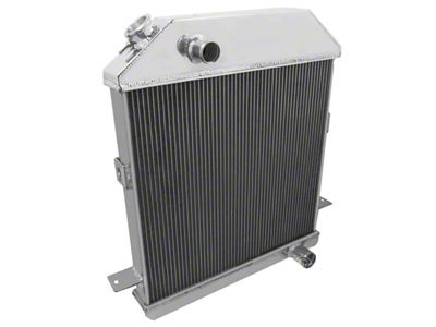 Champion Aluminum Radiator, Chevy Config 3-Row, 1939-1941 (Model 1 GA/11 A Or Deluxe, Chevy Configuration)