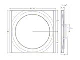 Fan with Shroud - Puller Fan- 39-40 Ford