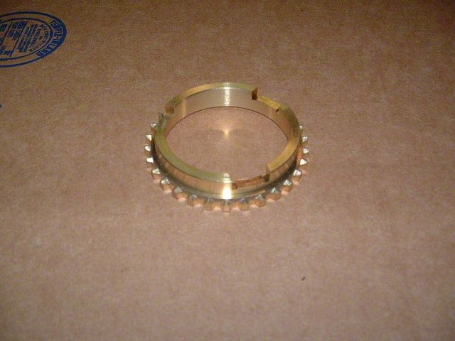 Transmission Synchronizer Block Ring; Brass (39-48 Ford Car, Ford Truck)