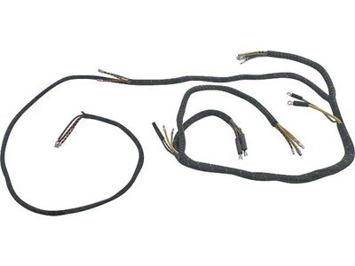 1939 Ford/Mercury Deluxe Headlight Wiring Harness with Horn Wiring Two Horns - With Voltage Regulator (Also Ford Deluxe)