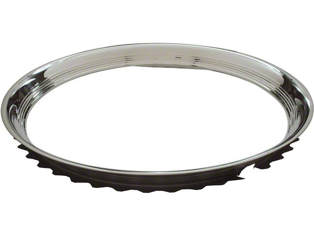 1940-1946 Ford Passenger Wheel Trim Ring, 15, Ribbed