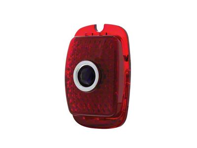 1940-1953 Chevy Truck LED Tail Light Lens With Blue Dot- Right