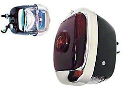 LED Taillight,Assy,Left,Red Lens,Black Housing,40-53