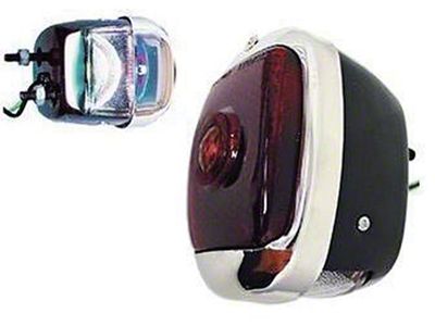 LED Taillight,Assy,Left,Red Lens,Black Housing,40-53