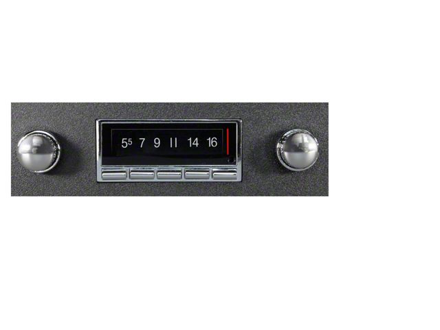 Custom Autosound USA-740 Series Radio with Bluetooth (1940 Ford Car)