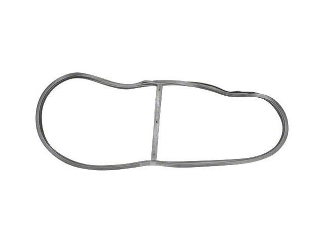 Windshield Rubber Seal - With Groove For Chrome