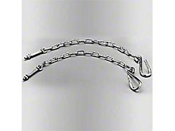 1941-53 Chevy-GMC Truck Tailgate Chains Stainless Steel