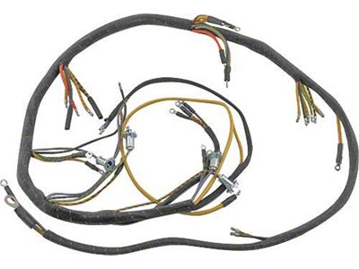 1941 Ford & Mercury Cowl Dash Wiring Harness Amp Guage Loop