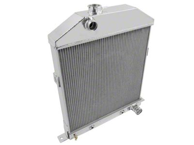 1942-1948 Ford Coupe/Series 29/Base Champion Aluminum Radiator, Cars with Chevy Conversion (Coupe with Chevrolet Conversion)