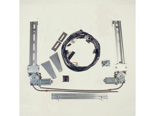 1946-1948 Ford 2-Door Coupe Power Window Kit