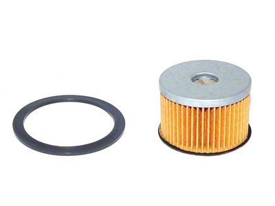 Glass Bowl Fuel Filter and Gasket (60-62 C10)