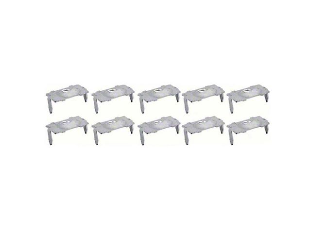 1947-1972 Chevy-GMC Truck Glove Box Liner Clip Set